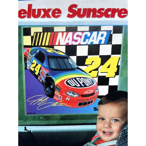 Safety 1st NASCAR 2000’s Jeff Gordon Racing Deluxe Sunscreen Car Child Protector - Picture 6 of 6